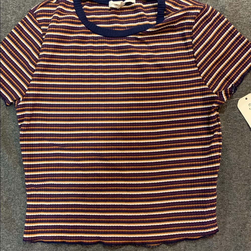 Fitted Multicolor Tee (FITS SMALL)